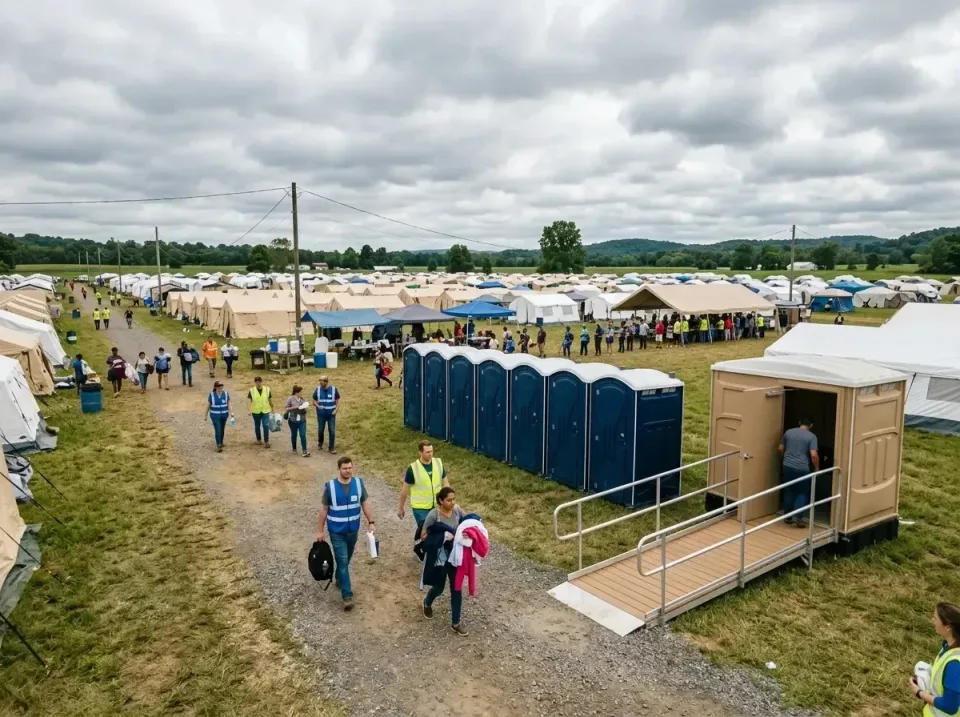 disaster-relief-camp-restrooms-010 — frequently asked questions, Dumpster & Portable Bathrooms Rental in Murphysboro, IL